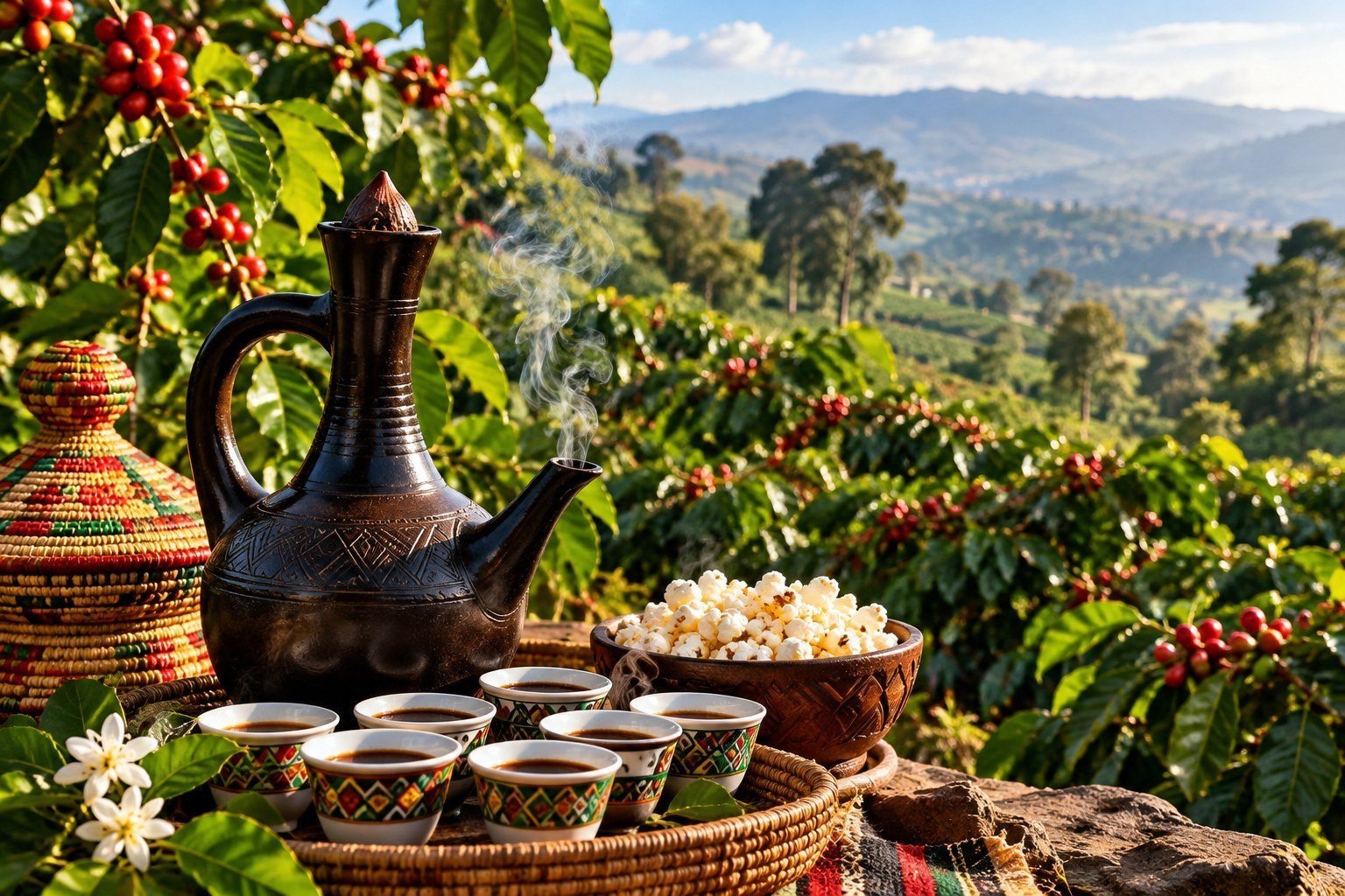 Taste the Origin of Coffee.